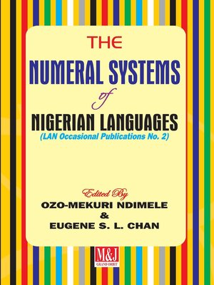 cover image of The Numeral Systems of Nigerian Languages